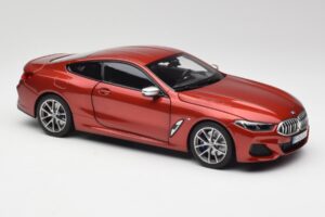 BMW M850i G15 Pomarańczowy Metallic Norev 1:18 183285 Metal — zdjęcie 6 z 8