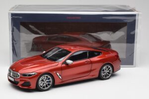 BMW M850i G15 Pomarańczowy Metallic Norev 1:18 183285 Metal — zdjęcie 8 z 8