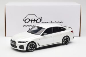 BMW i4 M50 G26 Mineral Biały Metaliczny Otto 1:18 OT1074 Żywica — zdjęcie 6 z 6