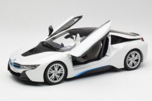 BMW i8 Crystal Biały Paragon 1:18 80432336841 Metal — zdjęcie 2 z 8