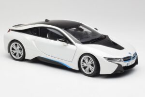 BMW i8 Crystal Biały Paragon 1:18 80432336841 Metal — zdjęcie 6 z 8