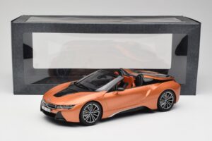 BMW i8 Roadster E-Miedziany Minichamps 1:18 80432454784 Metal — zdjęcie 6 z 6