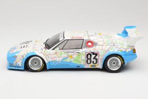 BMW M1 #83 D. Quester / D. Pironi / M. Mignot 24 Hours of Le Mans 1980 Minichamps 1:18 80430137893 Metal — zdjęcie 4 z 8