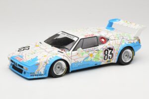 BMW M1 #83 D. Quester / D. Pironi / M. Mignot 24 Hours of Le Mans 1980 Minichamps 1:18 80430137893 Metal