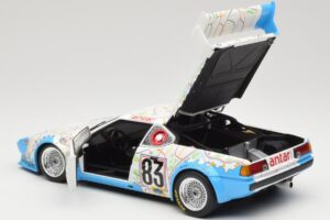BMW M1 #83 D. Quester / D. Pironi / M. Mignot 24 Hours of Le Mans 1980 Minichamps 1:18 80430137893 Metal — zdjęcie 5 z 8