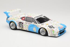 BMW M1 #83 D. Quester / D. Pironi / M. Mignot 24 Hours of Le Mans 1980 Minichamps 1:18 80430137893 Metal — zdjęcie 6 z 8