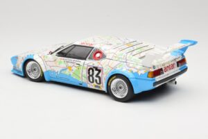 BMW M1 #83 D. Quester / D. Pironi / M. Mignot 24 Hours of Le Mans 1980 Minichamps 1:18 80430137893 Metal — zdjęcie 7 z 8