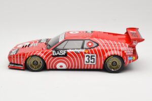 BMW M1 BASF GS Sport #35 H-J. Stuck / H. Heyer 6 Hours of Silverstone 1981 Minichamps 1:18 155812935 Metal — zdjęcie 3 z 6