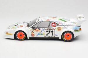 BMW M1 #83 Danner Bayern C. Danner / L. Oberndorfer 24 Hours of Le Mans 1981 Minichamps 1:18 80430306592 Metal — zdjęcie 4 z 8