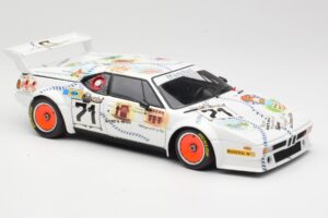 BMW M1 #83 Danner Bayern C. Danner / L. Oberndorfer 24 Hours of Le Mans 1981 Minichamps 1:18 80430306592 Metal — zdjęcie 6 z 8