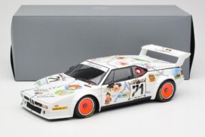 BMW M1 #83 Danner Bayern C. Danner / L. Oberndorfer 24 Hours of Le Mans 1981 Minichamps 1:18 80430306592 Metal — zdjęcie 8 z 8