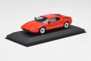 BMW M1 Czerwony Minichamps 1:43 430025022 Metal — zdjęcie 2 z 4