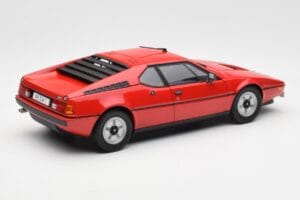 BMW M1 Czerwony Norev 1:18 183220 Metal — zdjęcie 3 z 8