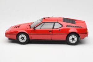 BMW M1 Czerwony Norev 1:18 183220 Metal — zdjęcie 4 z 8