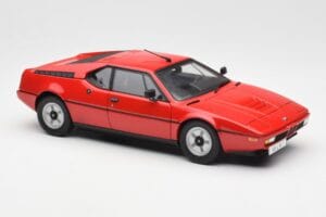 BMW M1 Czerwony Norev 1:18 183220 Metal — zdjęcie 6 z 8