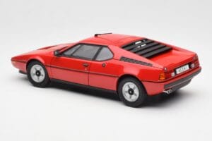 BMW M1 Czerwony Norev 1:18 183220 Metal — zdjęcie 7 z 8