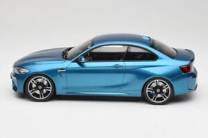BMW M2 F87 Blue Metallic Minichamps 1:18 155026101 Metal — zdjęcie 3 z 6