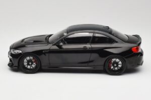 BMW M2 CS F87 Czarny Metallic z czarnymi felgami Minichamps 1:18 155021026 Metal — zdjęcie 3 z 6