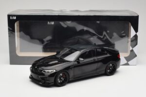 BMW M2 CS F87 Czarny Metallic z czarnymi felgami Minichamps 1:18 155021026 Metal — zdjęcie 6 z 6