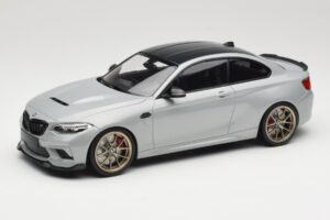 BMW M2 CS F87 Srebrny ze złotymi felgami Minichamps 1:18 155021028 Metal