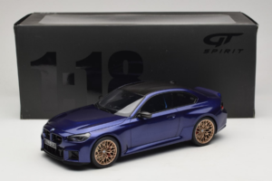 BMW M2 G87 CS Niebieski Metallic GT Spirit 1:18 GT552 Żywica — zdjęcie 6 z 6