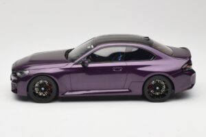 BMW M2 G87 Twilight Purple GT Spirit 1:18 GT946 Żywica — zdjęcie 3 z 6