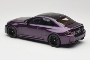 BMW M2 G87 Twilight Purple GT Spirit 1:18 GT946 Żywica — zdjęcie 5 z 6