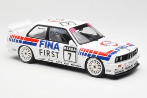 BMW M3 E30 #7 Fina J. Cecotto DTM 1992 AUTOart 1:18 89246 Metal — zdjęcie 5 z 7