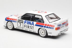 BMW M3 E30 #7 Fina J. Cecotto DTM 1992 AUTOart 1:18 89246 Metal — zdjęcie 6 z 7