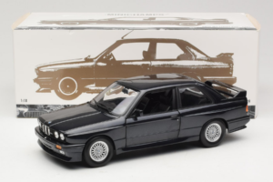 BMW M3 E30 Sport Evolution Blue Metallic Minichamps 1:18 180020308 Metal — zdjęcie 8 z 8