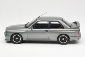 BMW M3 E30 Sport Evolution Cecotto Szary AUTOart 1:18 70567 Metal — zdjęcie 4 z 8