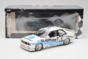 BMW M3 E30 Team Schnitzer #8 O. Manthey DTM 1988 Minichamps 1:18 155882008 Metal — zdjęcie 6 z 6