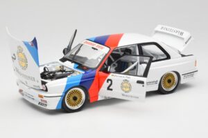 BMW M3 E30 #2 Warsteiner E. van de Poele DTM Champion 1987 Minichamps 1:18 80430396026-O Metal — zdjęcie 2 z 8