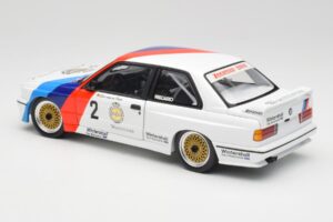 BMW M3 E30 #2 Warsteiner E. van de Poele DTM Champion 1987 Minichamps 1:18 80430396026-O Metal — zdjęcie 7 z 8