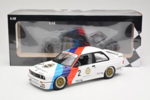BMW M3 E30 Zackspeed #2 E. van de Poele Champion DTM 1987 Minichamps 1:18 155872002 Metal — zdjęcie 6 z 6
