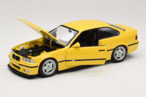 BMW M3 E36 Dakar Yellow UT Models 1:18 180022300 Metal — zdjęcie 2 z 8