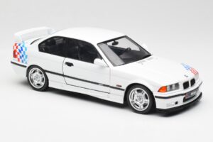 BMW M3 E36 Lightweight Biały Solido 1:18 S1803903 Metal — zdjęcie 6 z 8