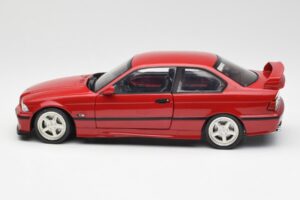 BMW M3 E36 Streetfighter Imola Czerwony Solido 1:18 S1803911 Metal — zdjęcie 4 z 8