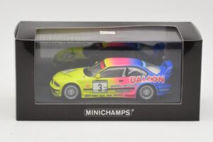 BMW M3 E36 GTR #3 K. Nissen DTM Zolder 1993 Minichamps 1:43 430932381 Metal — zdjęcie 4 z 4