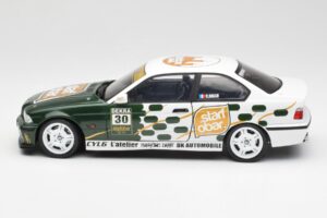 BMW M3 E36 Strafo Tic Tac Biały Solido 1:18 S1803906 Metal — zdjęcie 4 z 8