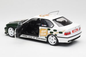 BMW M3 E36 Strafo Tic Tac Biały Solido 1:18 S1803906 Metal — zdjęcie 5 z 8