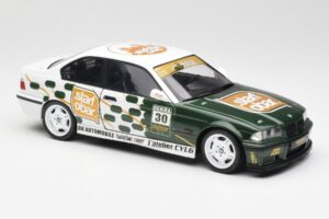 BMW M3 E36 Strafo Tic Tac Biały Solido 1:18 S1803906 Metal — zdjęcie 6 z 8