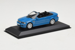 BMW M3 E46 Kabriolet Niebieski Minichamps 1:43 BMW015 Metal — zdjęcie 2 z 4