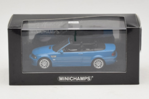 BMW M3 E46 Kabriolet Niebieski Minichamps 1:43 BMW015 Metal — zdjęcie 4 z 4