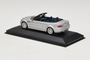 BMW M3 E46 Kabriolet Srebrny Minichamps 1:43 80420024430-R1 Metal — zdjęcie 3 z 5