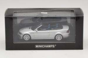 BMW M3 E46 Kabriolet Srebrny Minichamps 1:43 80420024430-R1 Metal — zdjęcie 4 z 5