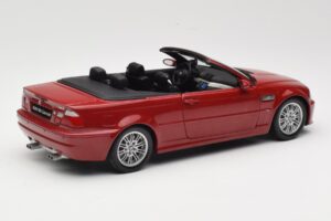 BMW M3 E46 Kabriolet Czerwony Kyosho 1:18 08505R Metal — zdjęcie 3 z 8