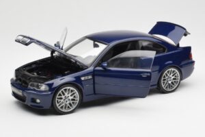 BMW M3 E46 Niebieski Kyosho 1:18 08503BL Metal — zdjęcie 2 z 8