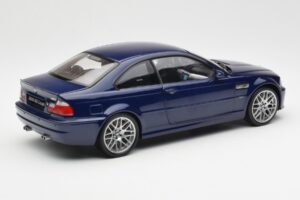 BMW M3 E46 Niebieski Kyosho 1:18 08503BL Metal — zdjęcie 3 z 8