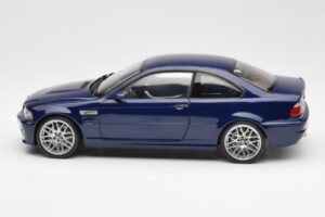 BMW M3 E46 Niebieski Kyosho 1:18 08503BL Metal — zdjęcie 4 z 8